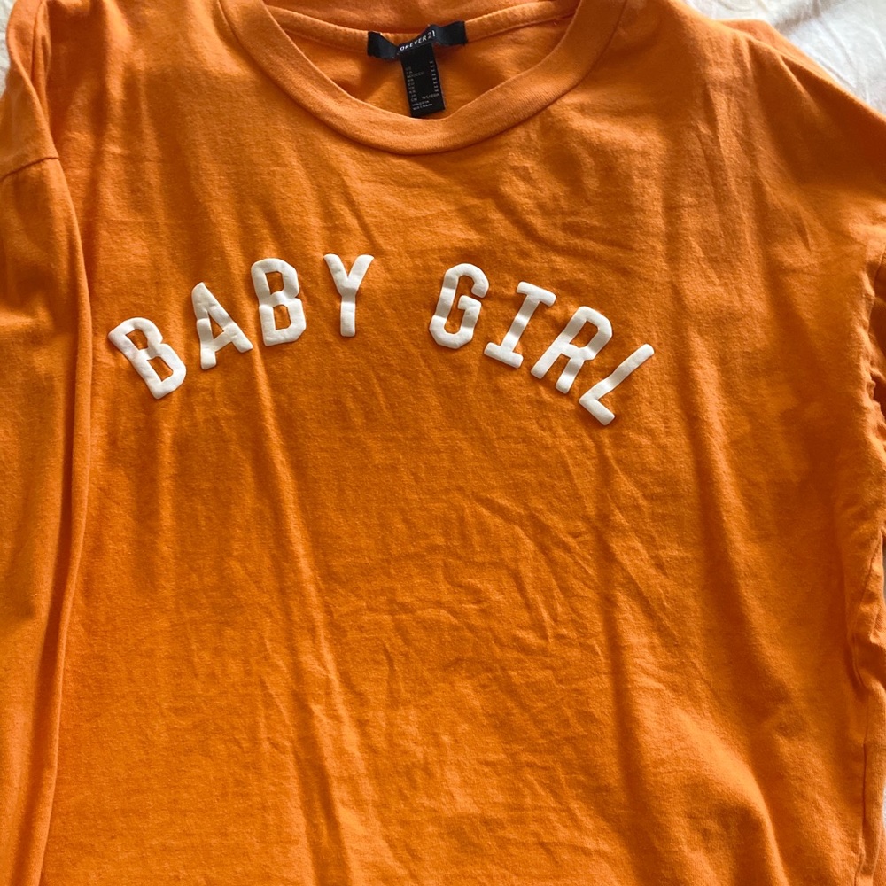 Babygirl long sleeve 🧡